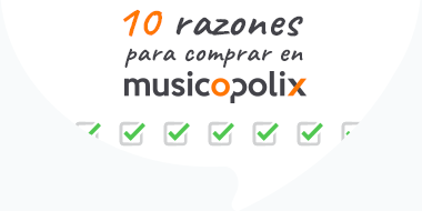 Conoce las 10 razones para comprar en Musicopolix